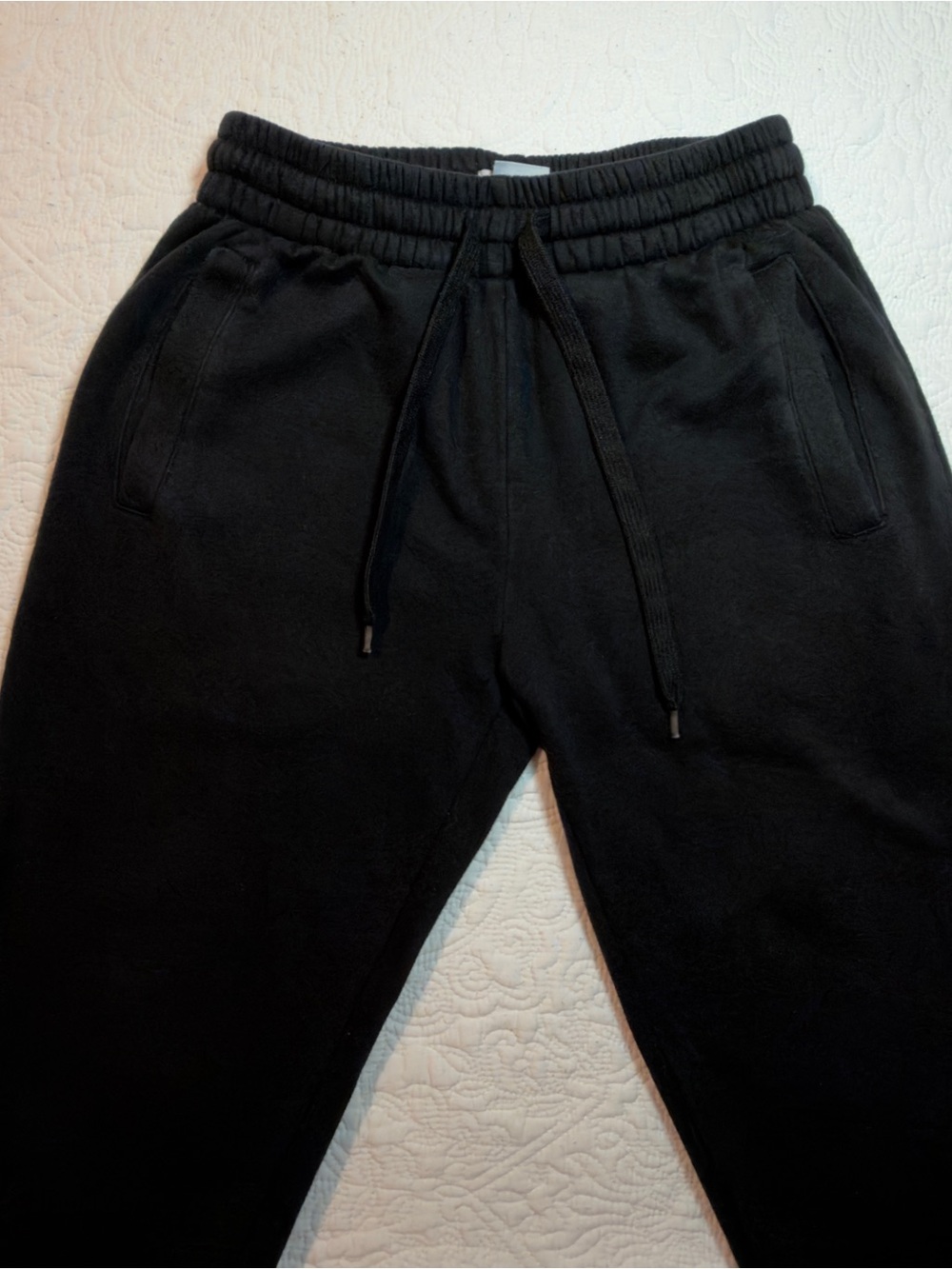 Shaka Wear | Men's Black Fleece Jogger Sweatpants | Size Small